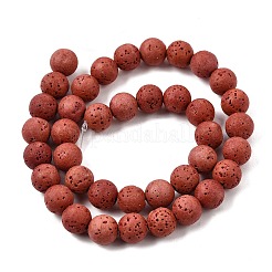 Dyed Synthetic Lava Rock Beads Strands&nbsp;GG-CBAAE19-07A