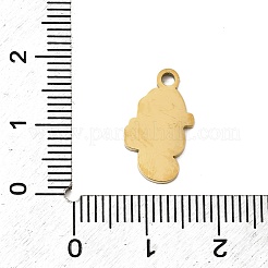 304 Stainless Steel Enamel Pendants&nbsp;STAS-I336-05G-03