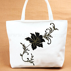 2Pcs Peony Computerized Embroidery Cloth Iron on/Sew on Patches&nbsp;DIY-GF0005-32D