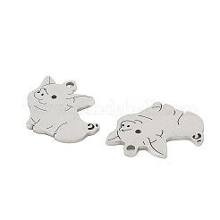 201 Stainless Steel Pendants&nbsp;STAS-Z195-02P-06