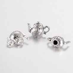 Tibetan Style Alloy Charms&nbsp;TIBEP-0802-S-LF