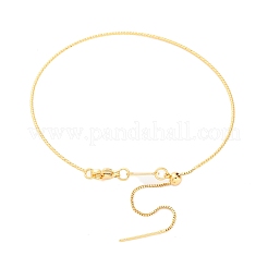 Brass Slider Adjustable Bracelet Making&nbsp;KK-P302-01G
