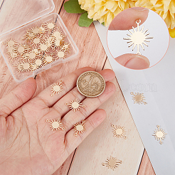 40Pcs Brass Connector Charms&nbsp;KK-BBC0004-65