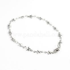 Tarnish Resistant 304 Stainless Steel Bracelets&nbsp;BJEW-D418-05
