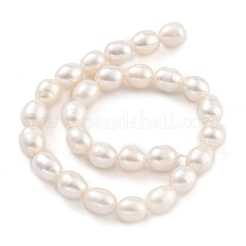 Natural Cultured Freshwater Pearl Beads Strands&nbsp;PEAR-P062-09C