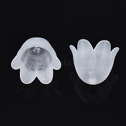 Transparent Acrylic Bead Caps&nbsp;FACR-N005-002