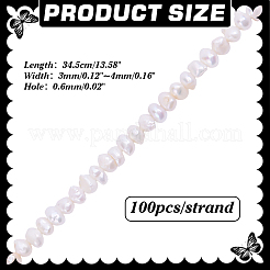Natural Pearl Beads Strands&nbsp;PEAR-WH0012-01