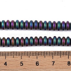 Electroplated Synthetic Non-magnetic Hematite Beads Strands&nbsp;G-E618-08E