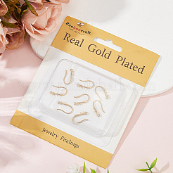 12Pcs 304 Stainless Steel Earring Hooks&nbsp;STAS-BBC0008-76