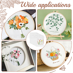 Cotton Embroidery Cloth&nbsp;LS-DIY-WH0502-46