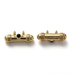Brass Cubic Zirconia Pendants&nbsp;KK-B028-09G-A