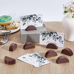 20Pcs Pine Wood Name Card Holder&nbsp;DJEW-GA0001-77B