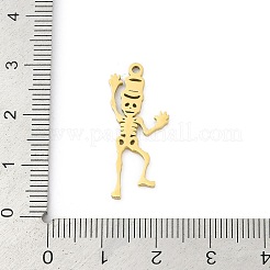 304 Stainless Steel Pendants&nbsp;STAS-U041-02B-G