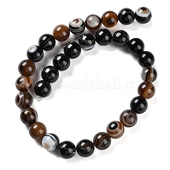 Natural Eye Agate Beads Strands&nbsp;G-NH0019-F01-01