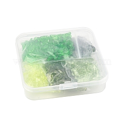 800Pcs 5 Colors Transparent Acrylic Charms&nbsp;TACR-FS0001-56
