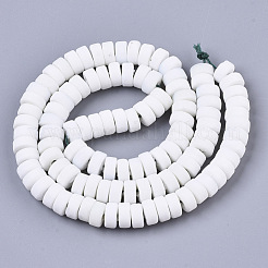 Handmade Frosted Lampwork Beads Strands&nbsp;LAMP-T007-11L