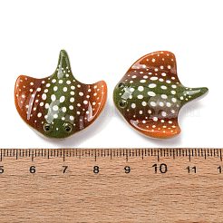Opaque Resin Cabochons&nbsp;RE-CBAA327-07