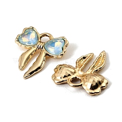UV Plating Alloy Glass Pendants&nbsp;FIND-K032-20G