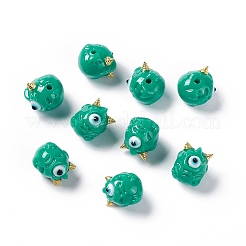 Halloween Opaque Resin Beads&nbsp;RESI-F033-01A