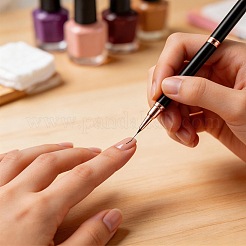 5Pcs Plastic Nail Art Line Brush&nbsp;AJEW-WH20816-069B