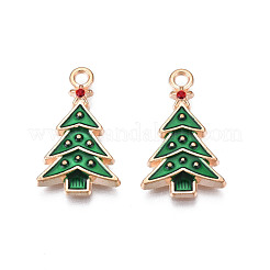 Christmas Alloy Enamel Pendants&nbsp;ENAM-Q442-65