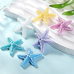 Opaque Resin Decoden Ccabochons&nbsp;CRES-I043-01