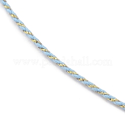 2MM Nylon Braided Cord Necklace Making&nbsp;MAK-A019-02G-19