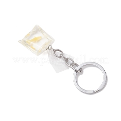 2Pcs Alloy Resin Keychains&nbsp;KEYC-JKC01126