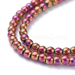 Electroplate Glass Beads Strands&nbsp;EGLA-K014-A-FP09