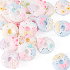 20Pcs Opaque Resin Decoden Cabochons&nbsp;RESI-TADJ0001-20