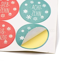 Christmas Advent Calendar Stickers&nbsp;DIY-L050-A11