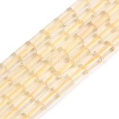 Heated Natural Lemon Quartz Beads Strands&nbsp;G-F832-B01-01