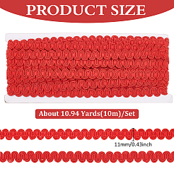 10M Polyester Braided Ribbons&nbsp;SRIB-WH0011-209A