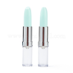 Lipstick Shape Empty Tube Black Ink Ballpoint Pens&nbsp;DIY-H123-A02