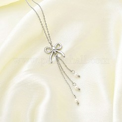 304 Stainless Steel Pendant Necklace&nbsp;NJEW-K255-21P