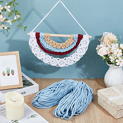 85M Cotton Braided Cord&nbsp;OCOR-WH0036-74B