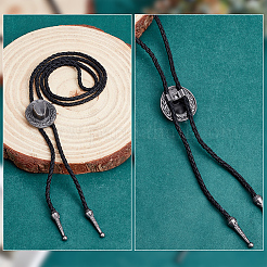 4Pcs Alloy Cord Ends&nbsp;FIND-ME0001-11