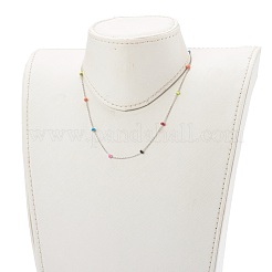 Stainless Steel Satellite Chain Necklaces&nbsp;NJEW-JN03409