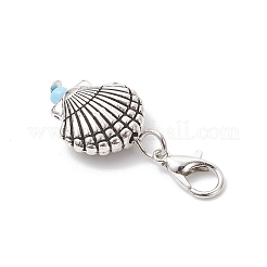 Ocean Tibetan Style Alloy Pendant Decorations&nbsp;HJEW-JM04342