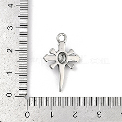 316 Surgical Stainless Steel Pendants&nbsp;STAS-G349-26AS