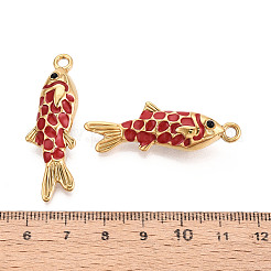 304 Stainless Steel Enamel Pendants&nbsp;STAS-N124-27G