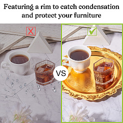 Stainless Steel Pot Lid Rack Storage Rack&nbsp;AJEW-MB0001-14G
