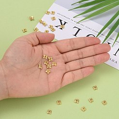 Tibetan Style Alloy Bead Caps&nbsp;TIBEB-Q018-G-FF
