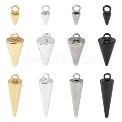 15Pcs 3 Styles 201 Stainless Steel Pendants&nbsp;STAS-YW0002-70