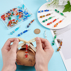 Glass Pendant Decorations&nbsp;HJEW-GO00026