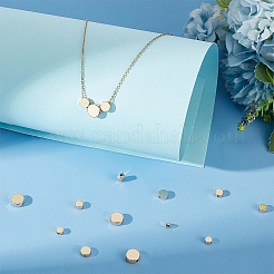 50Pcs 5 Styles Rack Plating Brass Spacer Beads&nbsp;KK-BC0012-59