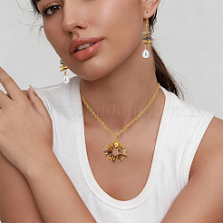 300Pcs Flat Round Natural Akoya Shell Beads&nbsp;SHEL-PA0001-09