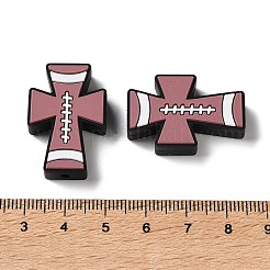 Sports Theme Silicone Beads&nbsp;LS-SL-D001-02D