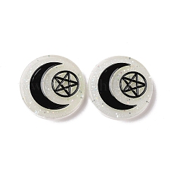Resin Cabochons&nbsp;RESI-G055-02D