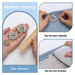 6Pcs 2 Styles Alloy Garment Accessories&nbsp;FIND-FG0005-20